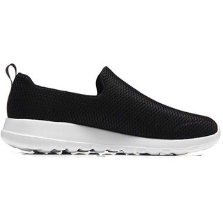 SKECHERS 斯凯奇 Go Walk Max 男子休闲运动鞋 54600/BKW 黑色/白色 42.5