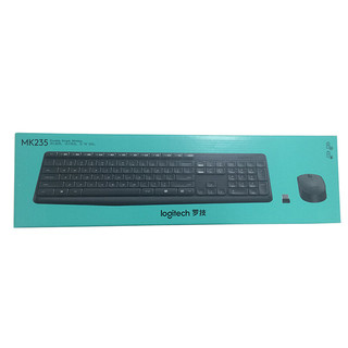 logitech 罗技 MK235 无线键鼠套装 黑色