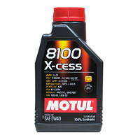 MOTUL 摩特 8100 X-CESS 5W-40 SN级 全合成机油 1L