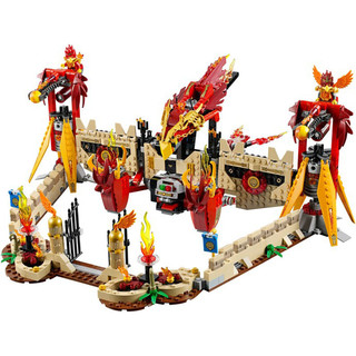 LEGO 乐高 气功传奇系列 70146 烈焰凤凰飞天神殿战斗机