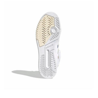 adidas ORIGINALS Drop Step XLT 中性休闲运动鞋 FX7693 白/米色/蓝/红 38.5