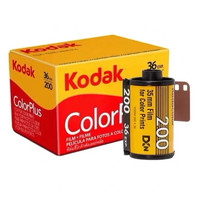 Kodak 柯达 胶卷易拍200度36张135彩色负片18张傻瓜机电影卷黑白卷8张 36张【柯达cp200】