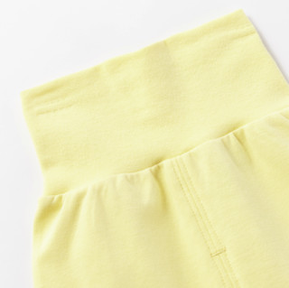 Bornbay 贝贝怡 203T2161 儿童纯棉长袖套装 黄色 73cm