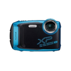 FUJIFILM 富士 防水相機 FinePix XP140 天藍色/暗銀色 時尚外觀 拍攝穩定