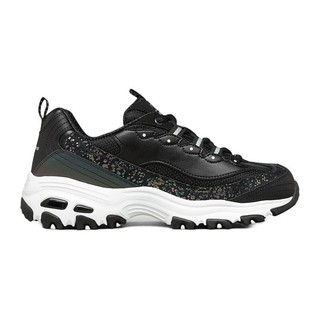 SKECHERS 斯凯奇 D'lites 女子休闲运动鞋 149462/BKW 黑色/白色 36