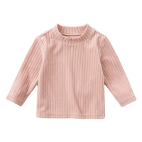 DAVE&BELLA 戴维贝拉 DB11495 女童针织衫 粉色 140cm