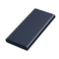 Xiaomi 小米 充电宝2代 移动电源 黑色 10000mAh Micro-B 15W 双向快充