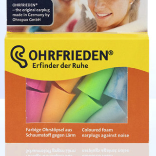 OHRFRIEDEN 安耳悠 耳塞 OHRF-06177 炫彩 4副装