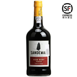 SANDEMAN 山地文 波特红/波特白/菲诺雪莉白/雪莉红利口葡萄酒 原装进口 山地文波特红利口葡萄酒