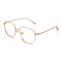 CHASM 826 玫瑰金色纯钛眼镜框+1.60折射率 非球面镜片