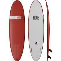 BOARDWORKS Froth 传统冲浪板 长板 红色/灰色 8尺
