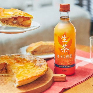 KIRIN 麒麟 生茶 烘焙绿茶饮料 525ml*4瓶