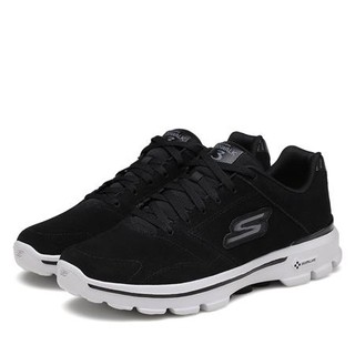 SKECHERS 斯凯奇 Go Walk 3 男子休闲运动鞋 54058/BKGY 黑色 40