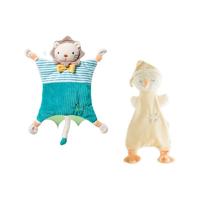 kub 可优比 安抚巾 狮子辛巴+团团鸡-科林黄