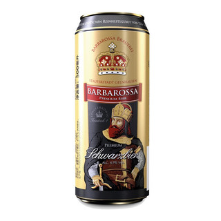 BARBAROSSA 凯尔特人 黑啤酒 500ml*18听