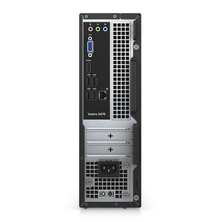 DELL 戴尔 Vostro 3470 9代酷睿版 商务台式机 黑色 (酷睿i3-9100、核芯显卡、8GB、1TB HDD、风冷)