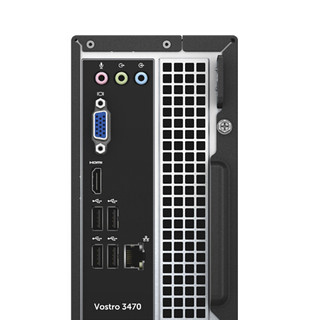 DELL 戴尔 Vostro 3470 9代酷睿版 商务台式机 黑色 (酷睿i5-9400、核芯显卡、8GB、1TB HDD、风冷)