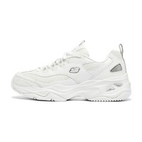 SKECHERS 斯凯奇 D'LITES 女子休闲运动鞋 149492/WGY 白色/灰色 35