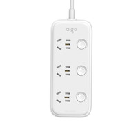 aigo 爱国者 AC0303 新国标插排 三位五孔 1.8m