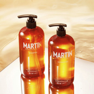 MARTIN 男士洁净洗沐套装 (去屑洗发露260ml+滋养沐浴露260ml)