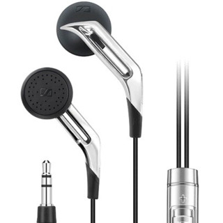 SENNHEISER 森海塞尔 MX 985 WEST 平头塞动圈有线耳机 银色 3.5mm