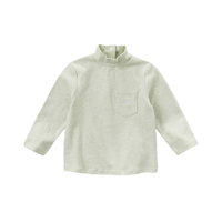 DAVE&BELLA 戴维贝拉 DB2915 女童打底衫 浅绿色 110cm