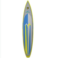 C4 WATERMAN 沃特曼 Malolo-Pro Racer Carbon sup桨板 灰色+浅蓝色 3.8m