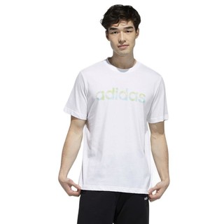 adidas NEO M CE GRPH TEE3 男子运动T恤 GP4876 白色 S