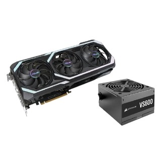 ASUS 华硕 RTX3060Ti O8G V2 GAMING 8GB + 海盗船 VS600W电源