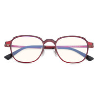 LOHO 防蓝光眼镜电脑护目镜女潮新品平光镜塑钢轻盈眼镜框
