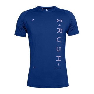 UNDER ARMOUR 安德玛 Rush Heatgear 男子运动T恤 1360611-400 蓝色 L