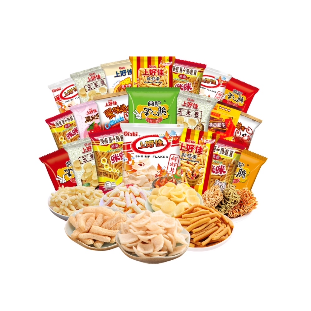 上好佳零食大礼包90后回忆