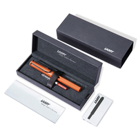 LAMY 凌美 钢笔 Safari狩猎系列 2021限定款 落日橙 F尖 礼盒装