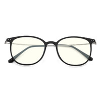 LOHO 防蓝光眼镜电脑护目镜新品平光镜韩版椭圆大框眼镜框