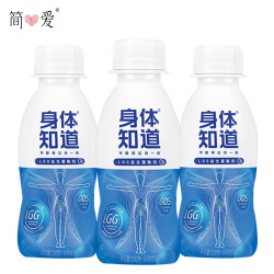 简爱gos益生元生牛乳低温酸奶身体知道100g18瓶
