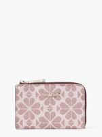 Kate Spade 凯特丝蓓 spade flower coated canvas key pouch