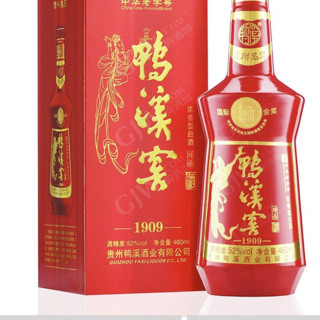 鸭溪窖 珍品 1909 中国红 52%vol 浓香型白酒