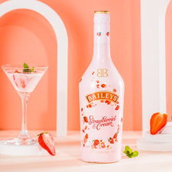 baileys百利甜酒甜酒草莓味700ml