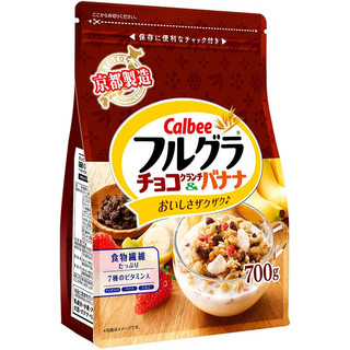 Calbee 卡乐比 富果乐 水果麦片 巧克力曲奇风味 700g