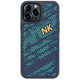 NILLKIN 耐尔金 苹果13ProMax手机壳 iPhone 13 Pro Max保护套全包防摔防指纹硅胶多彩时尚运动风手机套 蓝绿色