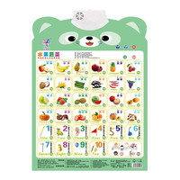 ZHIHUIYU 智慧鱼 Q萌有声挂图 水果蔬菜