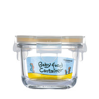 Glasslock baby 婴儿玻璃辅食盒 圆形 165ml