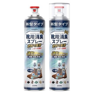 KINBATA 鞋袜除臭喷雾 330ml*2瓶