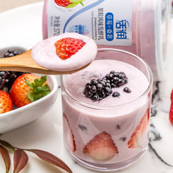 活润 新希望 活润大果粒 草莓+桑葚 370g*2 风味发酵乳酸奶酸牛奶