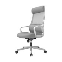 UE 永艺 双层腰靠电脑椅 白色+灰色 舒适款