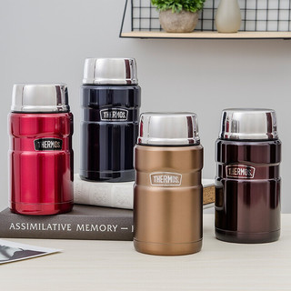 THERMOS 膳魔师 SK-3000 焖烧罐 470ml 咖啡色