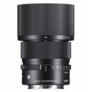 SIGMA 适马 90mm F2.8 DG DN | Contemporary 定焦镜头 索尼E卡口 55mm