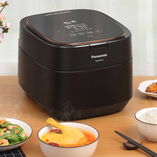 Panasonic 松下 饭之舞系列 SR-AE101-K 电饭煲 3L 黑色