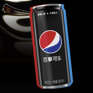 pepsi 百事 无糖 可乐 330ml*6听 摩登罐