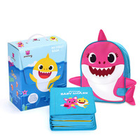 布布龙布书 MY FIRST BOOK 碰碰狐系列 TB-1911014 儿童布书 粉鲨鱼